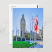 "Big Ben" Westminster、ロンドンUKポストカード ポストカード (正面/裏面)