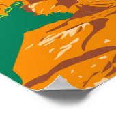Big Bend National Park Balanced Rock Vintage ポスター (角)