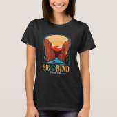 Big Bend National Park Brewster Texas US Tシャツ (正面)