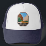 Big Bend National Park Rio Grande Vintage キャップ<br><div class="desc">Big Bend vintage vector design. Big Bend National Park is in southwest Texas and includes the entire Chisos mountain range and a large swath of the Chihuahuan Desert.</div>