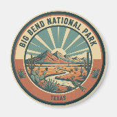 Big Bend National Park Travel マグネット (正面)