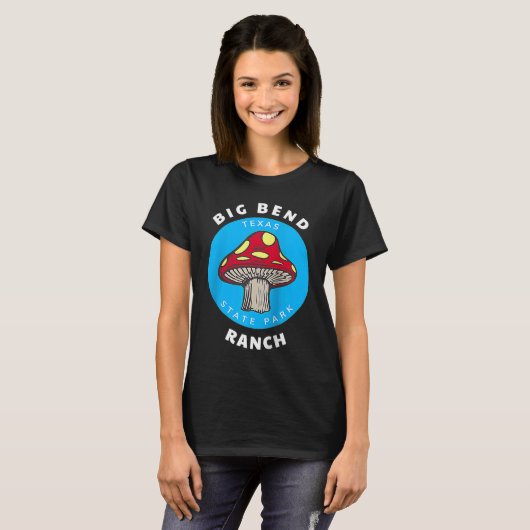 Big Bend Ranch State Park Texas Mushroom Vacation  Tシャツ (正面フル)