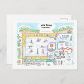 Big Bend SMALLはがき(Jzikah著) ポストカード (正面/裏面)