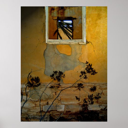 Big Bend WIndow Canvas ポスター (正面)