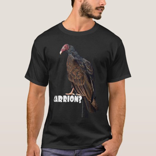 Big Bird of Prey Raptor Turkey Vulture Carrion Tシャツ (正面)