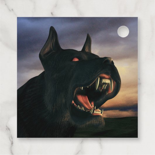 Big, black dog フェイバータグ (裏面)