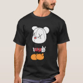 Big black-eared mouse tシャツ (正面)