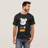 Big black-eared mouse tシャツ (正面フル)