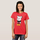 Big black-eared mouse tシャツ (正面フル)
