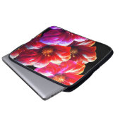 Big, Bold, Beautiful Flowers on an Electronics Bag ラップトップスリーブ (正面下部)