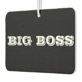 Big Boss bumpersticker カーエアーフレッシュナー (左)