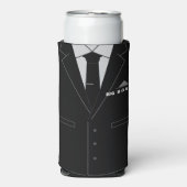 Big Boss Can Coolers Personalized Funny Gift スリム缶クーラー (Seltzer正面)
