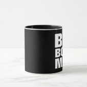 BIG BOSS MAN、面白いコーヒーマグ マグカップ (中央)