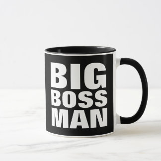BIG BOSS MAN, Funny coffee mug マグカップ