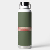 Big Bow of Striped Ribbon ウォーターボトル (背面)