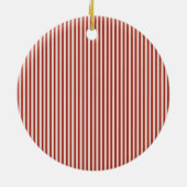 Big Bow of Striped Ribbon セラミックオーナメント (裏面)