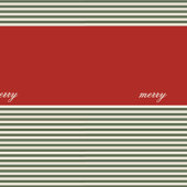 Big Bow of Striped Ribbon ラッピングペーパーシート