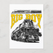 Big Boy 4014 Steam Loco. Union Pacific Class 4000 ポストカード (正面)