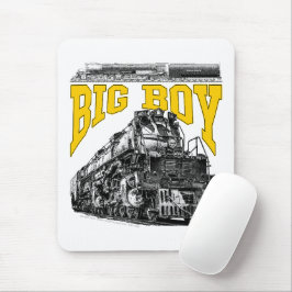 Big Boy 4014 Steam Loco. Union Pacific Class 4000 マウスパッド