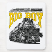 Big Boy 4014 Steam Loco. Union Pacific Class 4000 マウスパッド (正面)