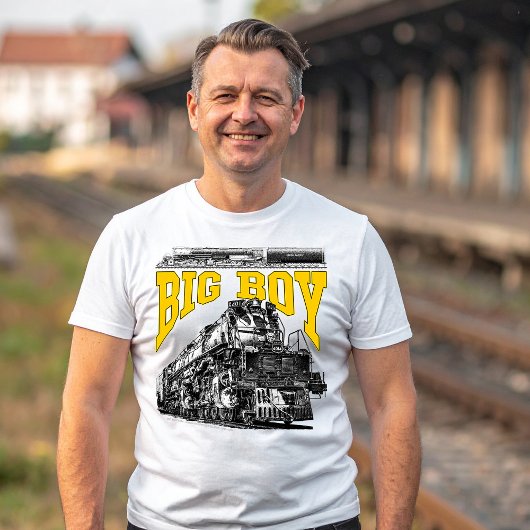 Big Boy 4014 Steam Loco. Union Pacific Class 4000 Tシャツ