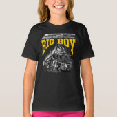 Big Boy 4014 Union Pacific Class 4000. Steam Loco. Tシャツ (正面)
