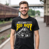 Big Boy 4014 Union Pacific Class 4000. Steam Loco. Tシャツ