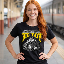 Big Boy 4014 Union Pacific Class 4000. Steam Loco. Tシャツ