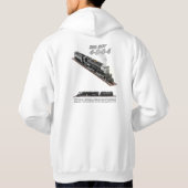 Big Boy Locomotive Dual-Sided Hoodie パーカ (裏面)