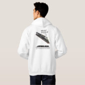 Big Boy Locomotive Dual-Sided Hoodie パーカ (裏面フル)