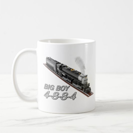 Big Boy Locomotive Dual-Sided Mug コーヒーマグカップ (左)