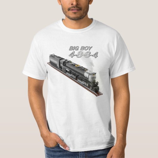 Big Boy Locomotive T-Shirt Tシャツ (正面)