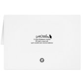 Big Boy on Table I Love You Card (裏面横)