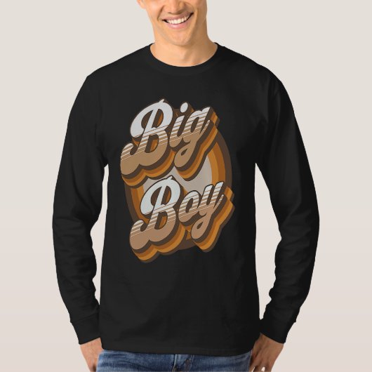 BIG BOY Retro Cool Melanin vibe Tシャツ (正面)