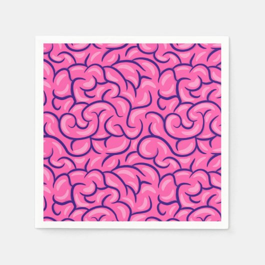 Big Brain  スタンダードカクテルナプキン (正面)