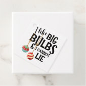 Big Bright Bulbs Funny & Festive Christmas フェイバータグ (インサイチュ)