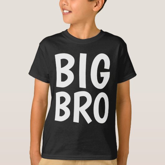 BIG BRO BROTHER KIDS Tシャツ (正面)