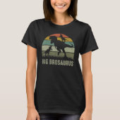 Big Bro Dinosaur T Rex Big Brothersaurus 2 kids Fa Tシャツ (正面)