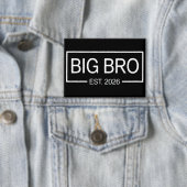 Big Bro Est. 2026 新しいお兄ちゃん 赤ちゃん 缶バッジ (インサイチュ)