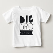 Big Bro & Lil Bro set ベビーTシャツ (正面)