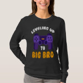 Big Bro  Present Game  Leveling future brother Tシャツ (正面)