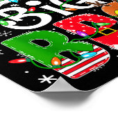 Big Bro Santa New Sibling Brother Announcement Xma ポスター (角)