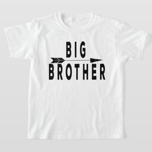Big Brother | おそろい兄妹・姉弟ファミリー Tシャツ (レイダウン)