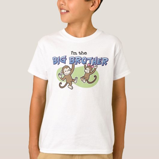 Big Brother – モンキーTシャツ Tシャツ (正面)