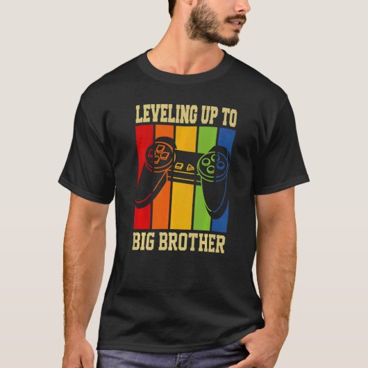 Big Brother 2022ゲーマーの少年たち私にレベリング Tシャツ (正面)