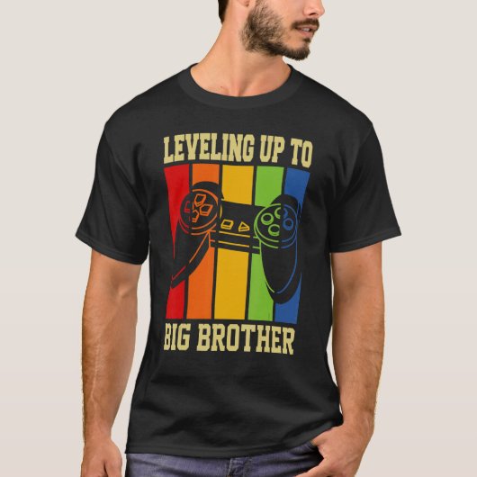 Big Brother 2022ゲーマーの少年たち私にレベリング Tシャツ (正面)