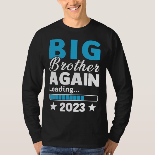 Big Brother 2023 ローディング ベビー 発表 初めてのT Tシャツ (正面)