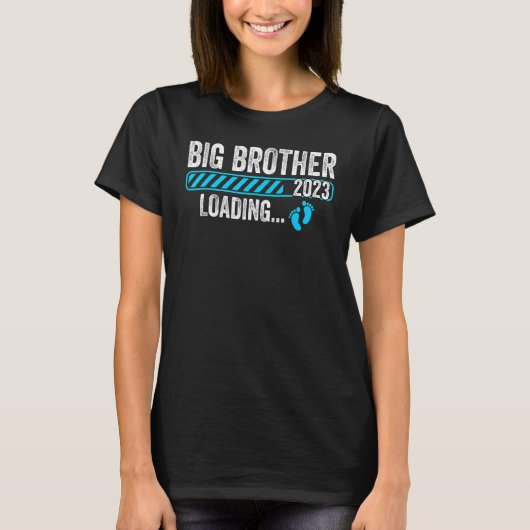 Big Brother 2023 Loading Baby Announcement First T Tシャツ (正面)