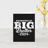 Big Brother 2024 For Toddler Youth Pregnancy Annou カード (黄色い花)