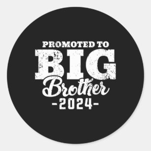 Big Brother 2024 For Toddler Youth Pregnancy Annou ラウンドシール